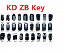KEYDIY Remote key 3 button ZB14- 3 button smart key for KD900 URG200 KD-X2