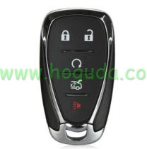 For Chevrolet smart card 4+1 button remote key with HITAG 2 / 46 CHIP 315Mhz  FCC ID: HYQ4EA IC: 1551a-4EA PN: 13590048, 13589533, 13508769, 13584497