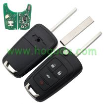 For Chevrolet， for Buick, for Opel,   4 button remote key with 315mhz ID46 PCF7937E (PCF 7941E) Chip