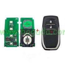 For Lonsdor 8A Universal Smart Car Key for Toyota 2+1 button Universal Smart Key for K518 and KH100，support board