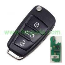 For Audi A3 TT 3 button Keyless go remote key