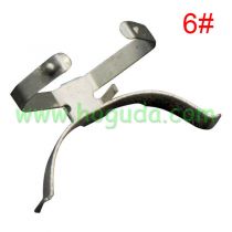 Car key battery clamp for remote key blank 6#