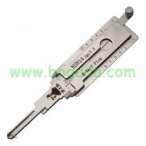 Original Lishi NSN14 2 in 1 decoder and lockpick only for ignition lock