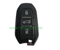 For Peugeot 3 button remote key blank