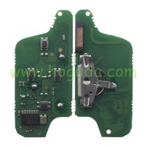 For Peugeot ASK 4 button flip remote key with HU83 407 blade 433Mhz PCF7941 Chip (Before l2011 year)