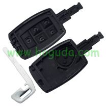 For Volvo 5 button remote key shell 