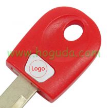 For Ducati  Motorcycle transponder key blank （red color)