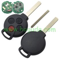 For Benz 3+1 Button remote key with 315mhz ID46 PCF7941 Chip