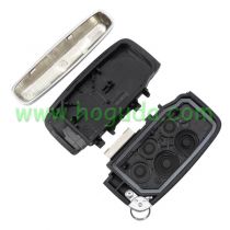 For Landrover 4+1 button smart key with Keyless Go Feature and Pcf7953 Transponder chip with 434MHZ 