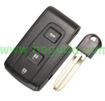 For Toyota crown 3 button remote key blank with Toy43 blade