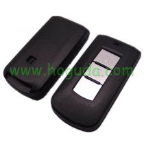 For Mitsubishi 2 button remote key blank with emergency key blade