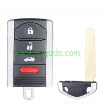 For Acura ILX 3+1 button Smart Car Key with 313.8MHz ID46 CHIP