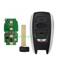 Lonsdor LT20-02 Smart Key 4 button with key shell 8A+4D Adjustable Frequency For Subaru  5801 7000 Support K518 & K518ISE & KH100+ Board: 231451-7000   P4(91 00 F3 F3)   FSK  433.92MHz  /   231451-580