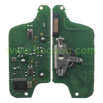  Original For Citroen ASK 2 button flip remote control with 433Mhz PCF7941 Chip for 307&407 Blade ASK Model