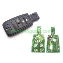 For Original for Fiat 3 button remote key with 433MHZ