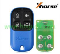 For Xhorse XKXH01EN Universal Remote Key 4 Buttons for VVD2/VVDI Key Tool English Version 