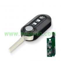 After Market  For Fiat Magnet Marelli BSI 3 button remote key With PCF7946 Chip and 433.92Mhz