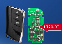 Lonsdor LT20-07 Smart Key with 6 button key shell  8A+4D Adjustable Frequency For Lexus 0440 Support K518 & K518ISE & KH100+