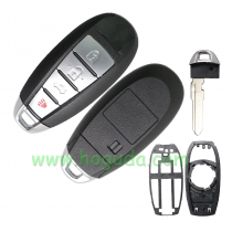 For Suzuki 3+1 button Smart remote key blank