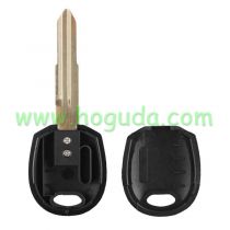 For Kia transponder key blank with Left Blade without logo