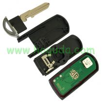 For Mazda M6  3 button keyless  remote key with 434mhz with hitag pro 49 chip