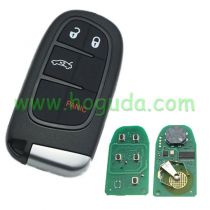 For Chrysler/Dodge keyless 3+1 button remote key with 434mhz with PCF7945M (HITAG AES) chip   FCC ID:GQ4 53T                                    