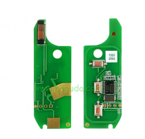 After Market  For Fiat Magnet Marelli BSI 3 button remote key With PCF7946 Chip and 433.92Mhz OE Genuine Part Number: 3659A-FI2AM433TX