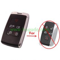 For Landrover 5 button modified smart remote key blank