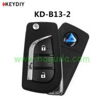 Toyota style 2 button remote key B13 2 for KD-X2/KD-MAX/KD MINI Key Programmer to produce any model remote