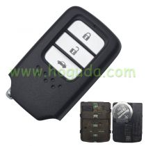 Original For Honda 3 button remote key with 313.8MHZ with 47 chip