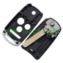 For Acura  3+1 button flip remote key shell