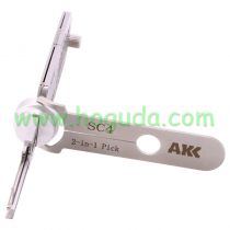 Original AKK Tools SC4 2 in 1 Decoder And Lock Picks Tool