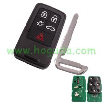 For Volvo 5 button remote key with 433.92mhz  PCF7945/7953 chip