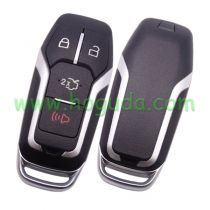 For Ford  3+1 button remote key shell with Hu101 blade