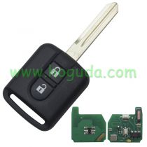 For Nissan 2 button remote key with 433mhz with 7946 chip with ASK model  For Nissan Qashqai 2009-2012