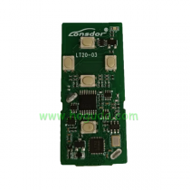 Lonsdor LT20-03 Smart Key PCB 8A+4D Adjustable Frequency For Toyota 0780 Support K518 & K518ISE & KH100+ Transponder chip: ID71 CHIP P1:9F Frequency: 433MHz 271451-0780