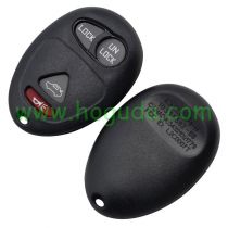 For Buick 3+1 button remote key blank With Battery Place
