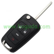 For Chevrolet， for Buick, for Opel,   4 button remote key with 433mhz ID46 PCF7937E (PCF 7941E) Chip