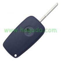 For Fiat 3 button remtoe key blank with special battery clamp Blue color  