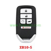KEYDIY Remote key 5 button ZB10- 5 button smart key for KD900 URG200 KD-X2