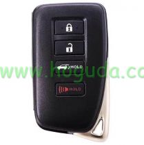 For Lexus 3+1 Button FSK 315 MHz Full Intelligent Remote Key  Board 2110 / 8A CHIP / FCC ID: HYQ14FBA / 