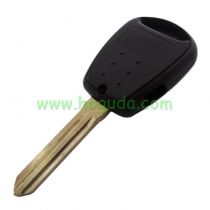 For Hyundai 1 button remote key blank with left blade (No Logo)