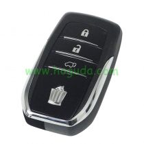 For Toyota 3 button remote key blank 