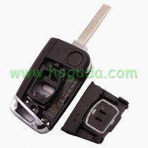 For VW 3 button remote key shell with HU149 Blade