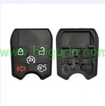 For Ford 5 buton remote key shell with HU101 key blade enhanced version