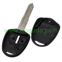 For Mitsubish 3 button remote key blank with Right Blade Without Logo