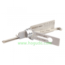 SS003R-MGG4D Right Side 2-in-1 Locksmith Tool for Italy ISEO lock