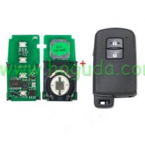 For Lonsdor 8A Universal Smart Car Key for Toyota 2 button Universal Smart Key for K518 and KH100，support board numbers:0020/3770/6601/0111/2110/5290/0031/0310/0182/7930/A433/F433/F43口/0780/0140