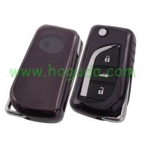 For Toyota TPU protective key case black color