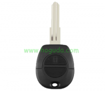For Nissan 2 button remote key with 433MHz NO Chip with NSN11 blade for Patrol Almera Micra Primera Navara Serena Vanette X-Trail P/N: 28268-8H700